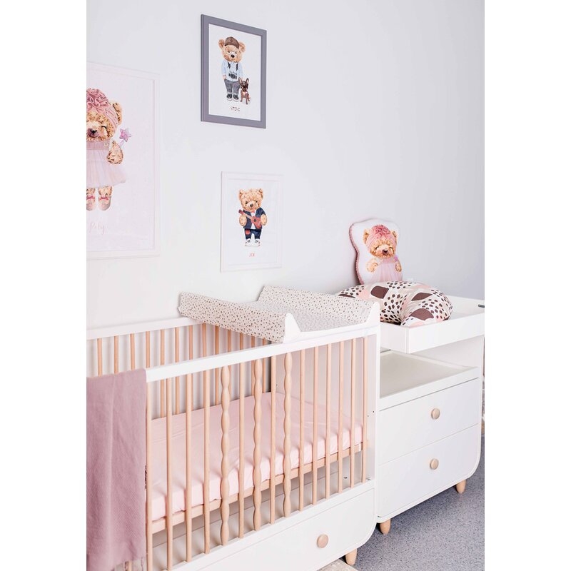 Saltea de infasat, Ceba Baby, Basic, 50x70 cm, Atasabila la patut, Fara BPA, 0 luni+, Spots Saltea de infasat, Ceba Baby, Basic, 50x70 cm, Atasabila la patut, Fara BPA, 0 luni+, Spots