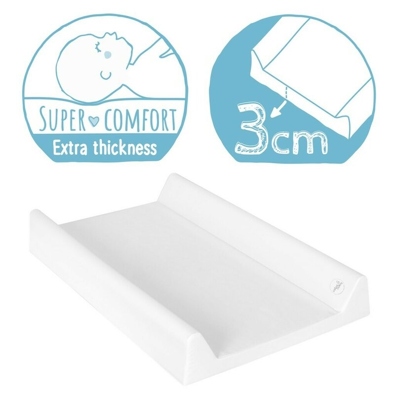 Saltea de infasat, Ceba Baby, Confort, 50x70 cm, Atasabila la patut, Fara BPA, 0 luni+, Fluffy Puffy Bart Saltea de infasat, Ceba Baby, Confort, 50x70 cm, Atasabila la patut, Fara BPA, 0 luni+, Fluffy Puffy Bart