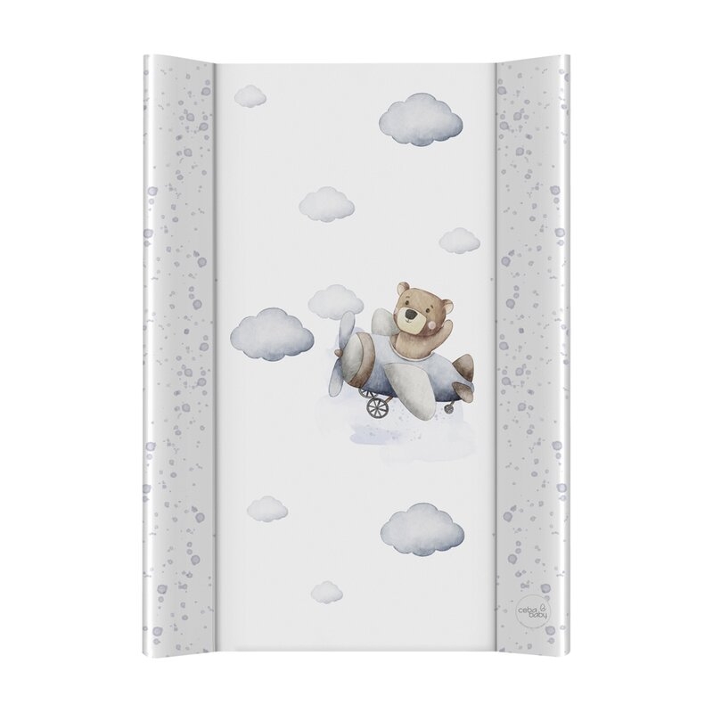 Saltea de infasat, Ceba Baby, Ultra Light, 50x70 cm, Atasabila la patut, Fara BPA, 0 luni+, Pilot Bear Saltea de infasat, Ceba Baby, Ultra Light, 50x70 cm, Atasabila la patut, Fara BPA, 0 luni+, Pilot Bear