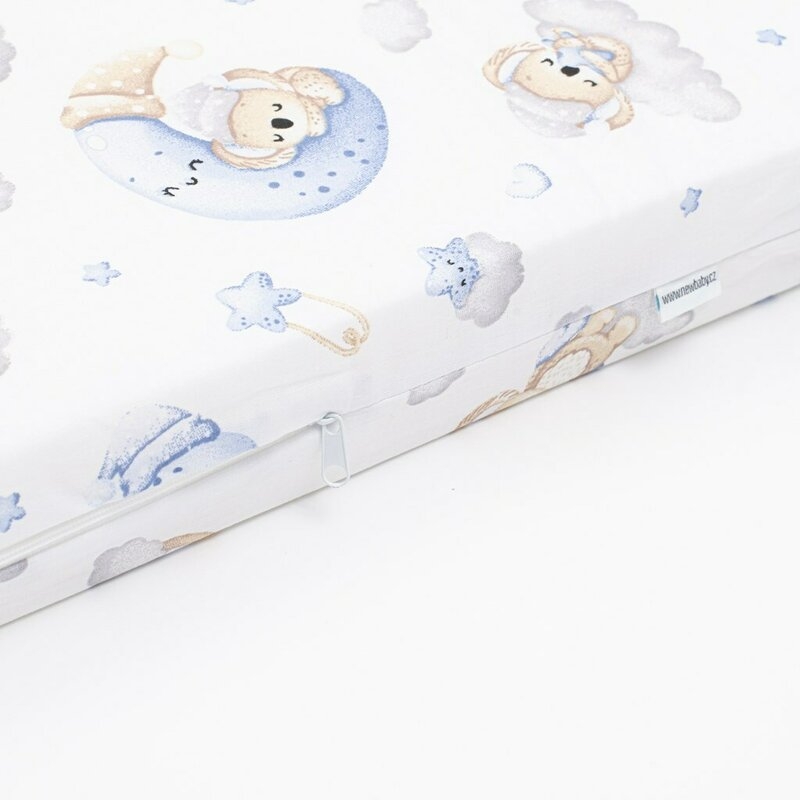 Saltea patut bebe, New Baby, Din spuma, Cu husa detasabila, 120x60x6 cm, 0 luni+, Blue Koala Saltea patut bebe, New Baby, Din spuma, Cu husa detasabila, 120x60x6 cm, 0 luni+, Blue Koala