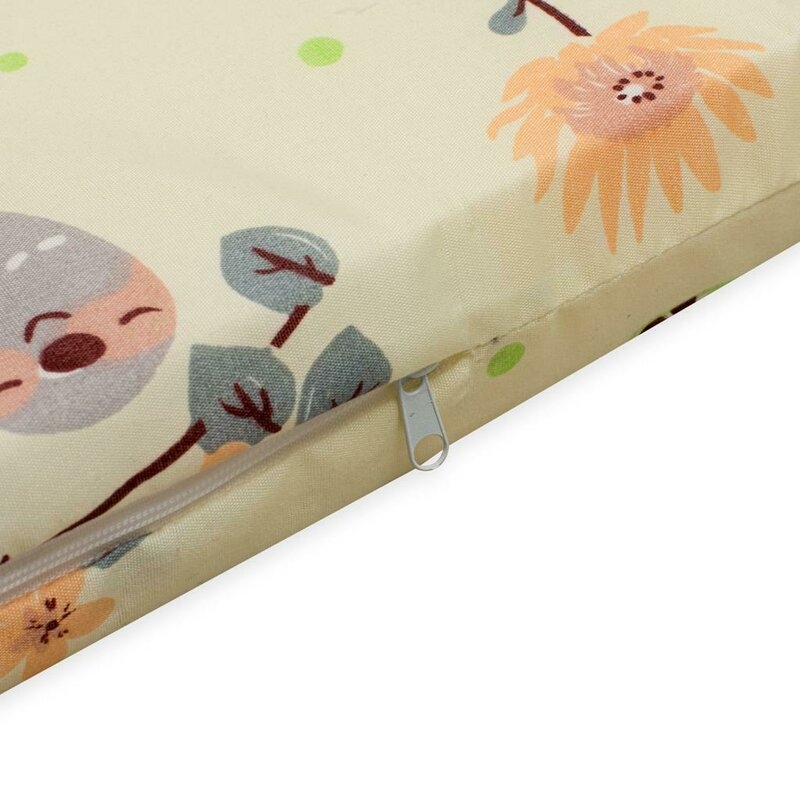 Saltea patut bebe, New Baby, Zoo, Din spuma, Cu husa detasabila, 120x60x5 cm, 0 luni+, Multicolor Saltea patut bebe, New Baby, Zoo, Din spuma, Cu husa detasabila, 120x60x5 cm, 0 luni+, Multicolor