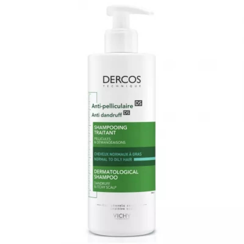Sampon anti-matreata pentru par normal-gras Dercos, 390 ml, Vichy Sampon anti-matreata pentru par normal-gras Dercos, 390 ml, Vichy