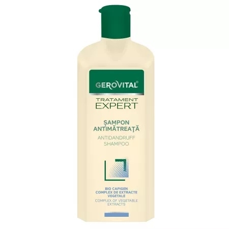 Sampon antimatreata Tratament Expert, 400 ml, Gerovital Sampon antimatreata Tratament Expert, 400 ml, Gerovital