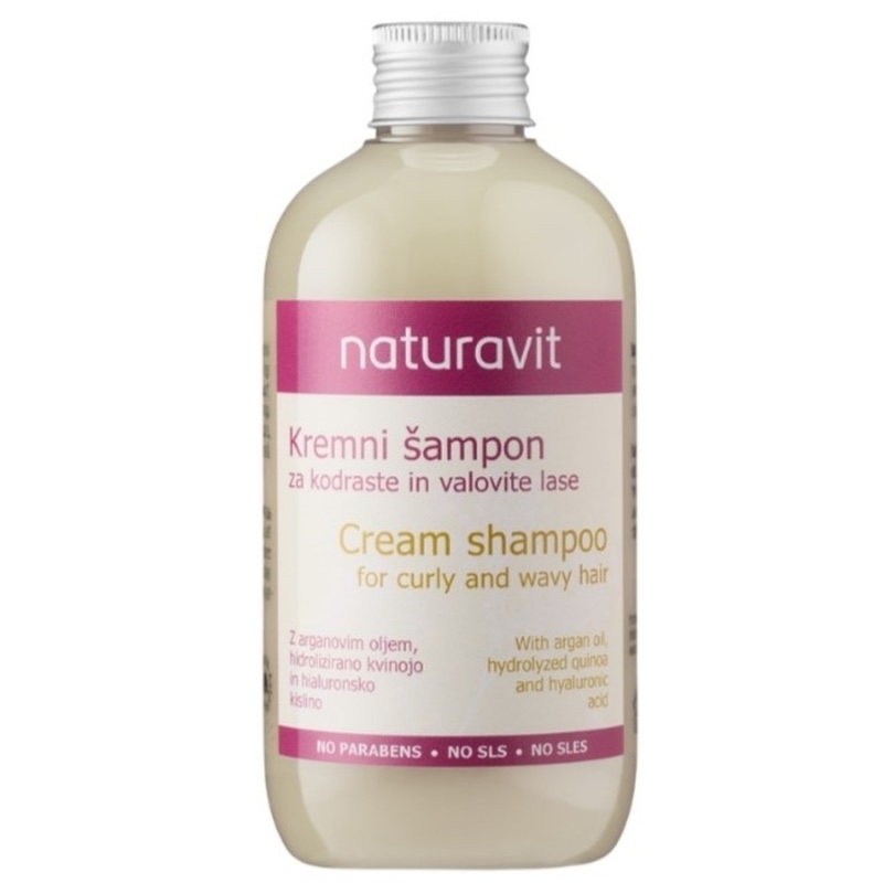 Sampon Pentru Par Cret Si Ondulat, 250 ml, Naturavit Sampon Pentru Par Cret Si Ondulat, 250 ml, Naturavit
