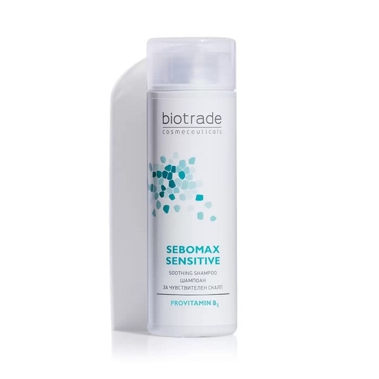 Sampon pentru scalp sensibil Sensitive Sebomax, 200 ml, Biotrade Sampon pentru scalp sensibil Sensitive Sebomax, 200 ml, Biotrade