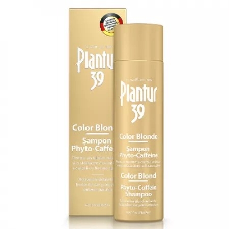 Sampon colorant Color Blonde Phyto-Caffeine, 250 ml, Plantur 39 Sampon colorant Color Blonde Phyto-Caffeine, 250 ml, Plantur 39