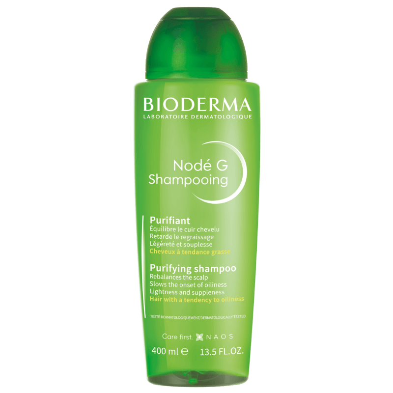 Sampon purifiant pentru par gras Node G, 400 ml, Bioderma Sampon purifiant pentru par gras Node G, 400 ml, Bioderma