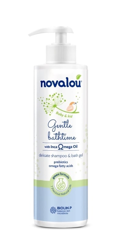 Sampon si gel de dus Gentle Bathtime, 250 ml, Novalou Sampon si gel de dus Gentle Bathtime, 250 ml, Novalou
