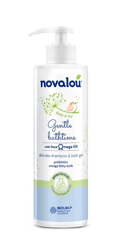 Sampon si gel de dus Gentle Bathtime, 500 ml, Novalou Sampon si gel de dus Gentle Bathtime, 500 ml, Novalou