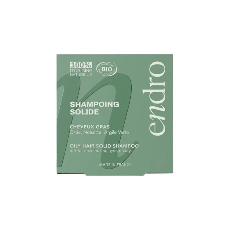 Sampon solid pentru par gras, 80 ml, Endro Sampon solid pentru par gras, 80 ml, Endro