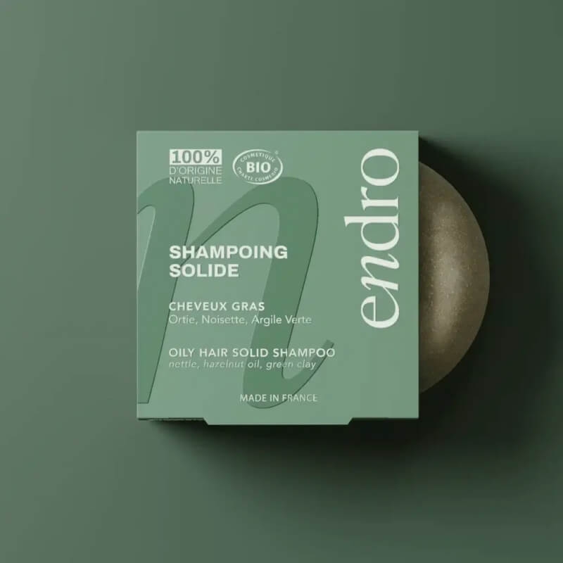 Sampon solid pentru par gras, 80 ml, Endro Sampon solid pentru par gras, 80 ml, Endro