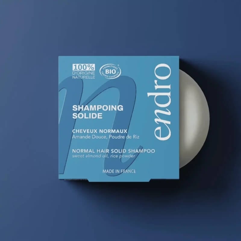 Sampon solid pentru par normal, 80 ml, Endro Sampon solid pentru par normal, 80 ml, Endro