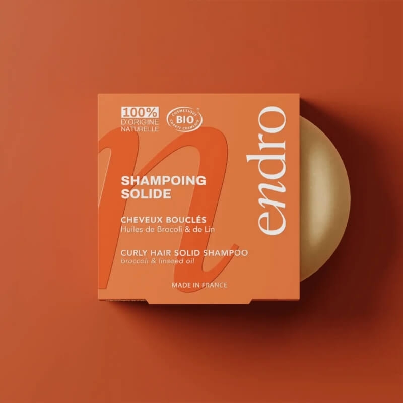 Sampon solid pentru par ondulat si cret, 80 ml, Endro Sampon solid pentru par ondulat si cret, 80 ml, Endro