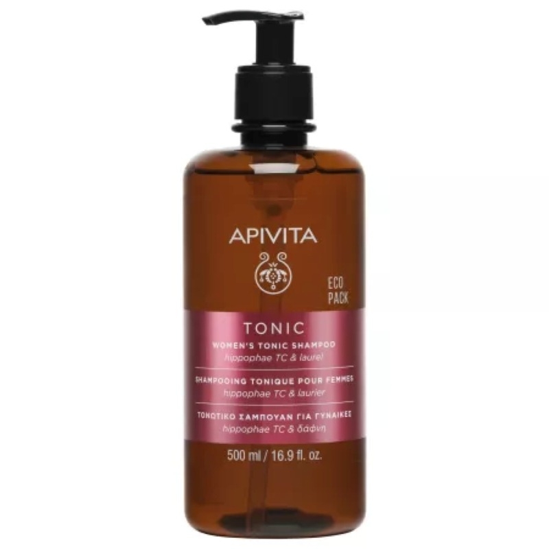 Sampon tonifiant pentru femei, 500 ml, Apivita Sampon tonifiant pentru femei, 500 ml, Apivita
