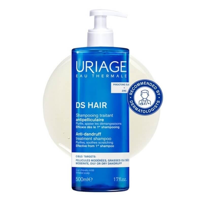 Sampon tratament antimatreata DS Hair, 500 ml, Uriage Sampon tratament antimatreata DS Hair, 500 ml, Uriage