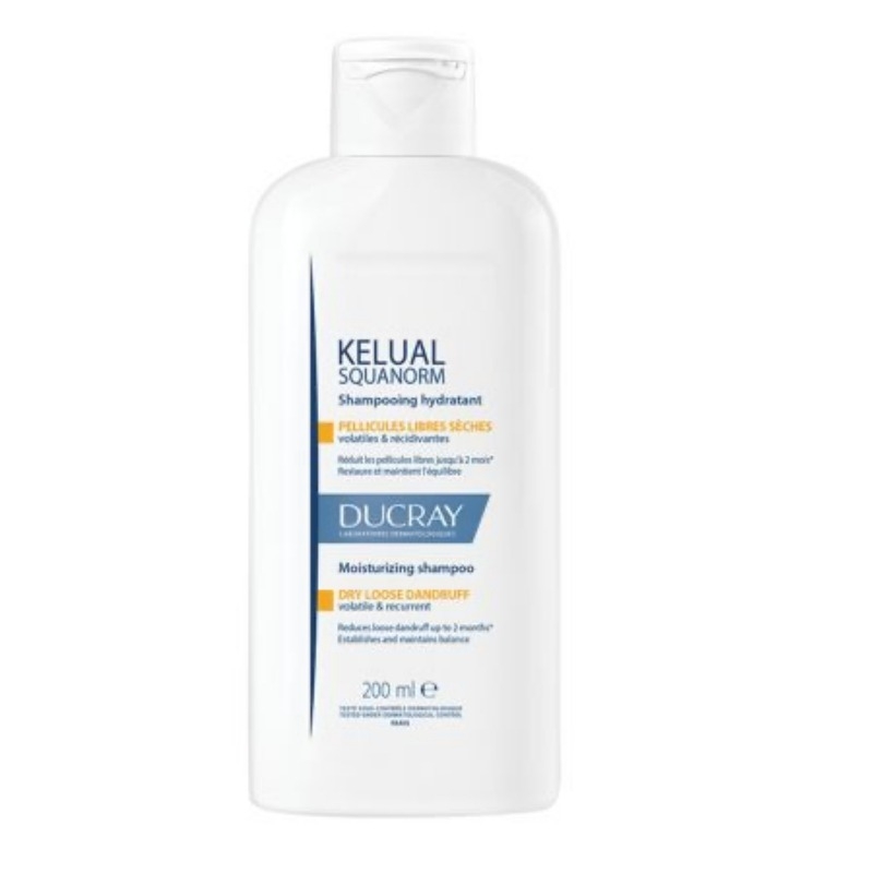 Sampon anti-matreata uscata Kelual Squanorm, 200 ml, Ducray Sampon anti-matreata uscata Kelual Squanorm, 200 ml, Ducray
