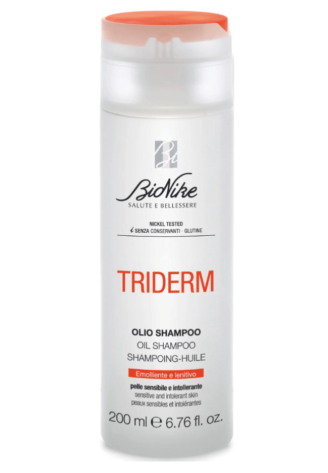 Sampon uleios pentru scalp delicat sau iritat Triderm, 200ml, BioNike Sampon uleios pentru scalp delicat sau iritat Triderm, 200ml, BioNike