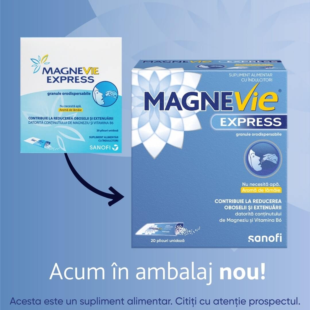Sanofi Magnevie Express x 20 plicuri orodispersabile Sanofi Magnevie Express x 20 plicuri orodispersabile