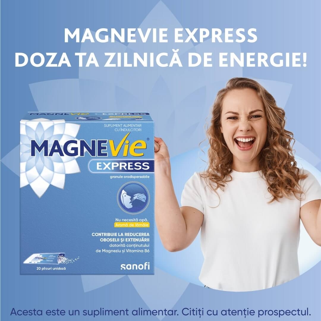 Sanofi Magnevie Express x 20 plicuri orodispersabile Sanofi Magnevie Express x 20 plicuri orodispersabile