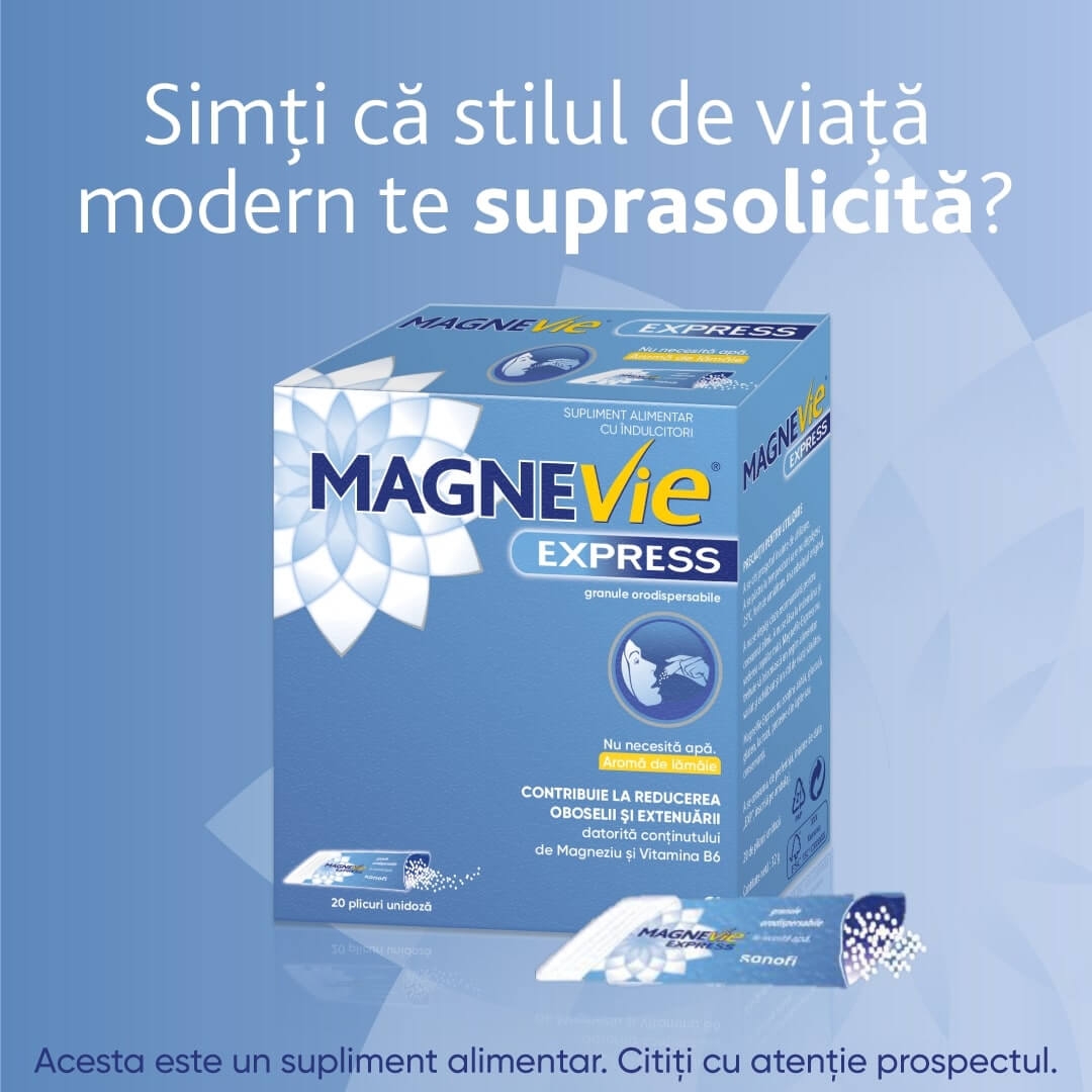 Sanofi Magnevie Express x 20 plicuri orodispersabile Sanofi Magnevie Express x 20 plicuri orodispersabile