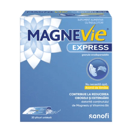 Sanofi Magnevie Express x 20 plicuri orodispersabile Sanofi Magnevie Express x 20 plicuri orodispersabile