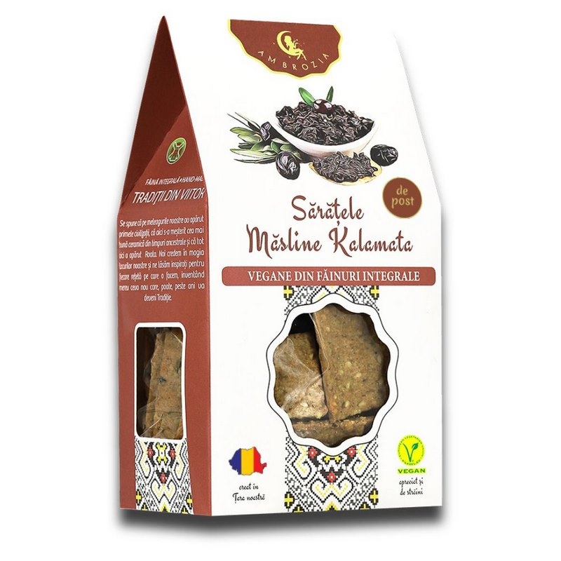 Saratele cu masline kalamata, 107 g, Hiper Ambrozia Saratele cu masline kalamata, 107 g, Hiper Ambrozia