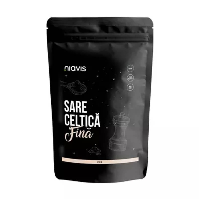Sare Celtica fina, 250 g, Niavis Sare Celtica fina, 250 g, Niavis