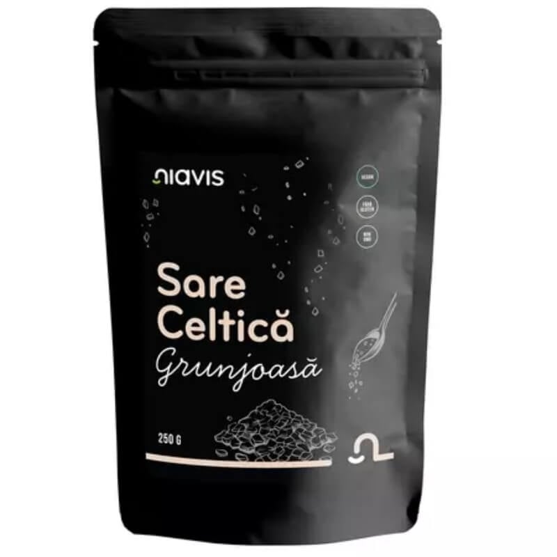 Sare Celtica grunjoasa, 250 g, Niavis Sare Celtica grunjoasa, 250 g, Niavis