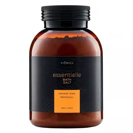 Sare de baie cu ulei esential de paciuli si portocale Essentielle, 1000 g, Viorica Sare de baie cu ulei esential de paciuli si portocale Essentielle, 1000 g, Viorica