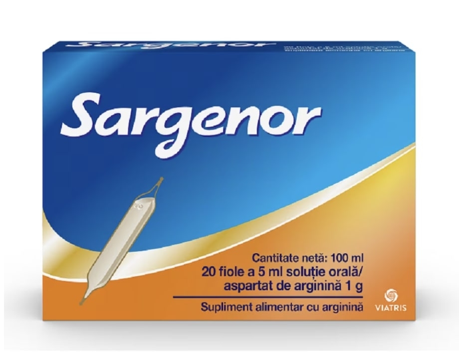 Sargenor, 20 fiole, Meda Pharma Sargenor, 20 fiole, Meda Pharma