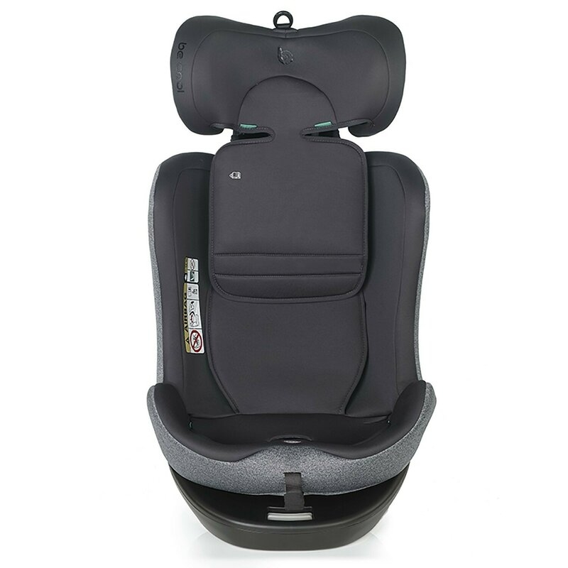 Scaun auto, Be Cool, Easy I-Size, Rotire 360 grade, 40 - 150 cm, 0 - 36 kg, Cu Isofix si Centura Top Tether, Conform cu standardul european de securitate ECE R129, Antracita Scaun auto, Be Cool, Easy I-Size, Rotire 360 grade, 40 - 150 cm, 0 - 36 kg, Cu Isofix si Centura Top Tether, Conform cu standardul european de securitate ECE R129, Antracita