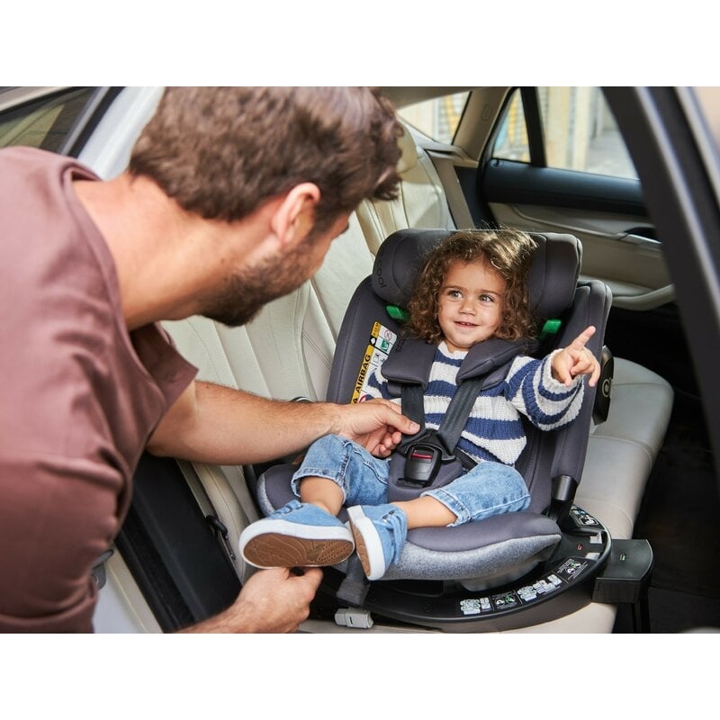 Scaun auto, Be Cool, Wagon I-Size, Rotire 360 grade, 40 - 150 cm, 0 - 36 kg, Cu Isofix si picior stabilizator, Cu protectie laterala de siguranta, Conform cu standardul european de securitate ECE R129, Carbon Scaun auto, Be Cool, Wagon I-Size, Rotire 360 grade, 40 - 150 cm, 0 - 36 kg, Cu Isofix si picior stabilizator, Cu protectie laterala de siguranta, Conform cu standardul european de securitate ECE R129, Carbon