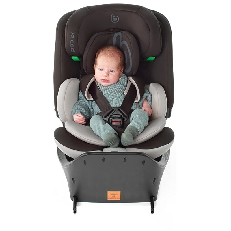 Scaun auto, Be Cool, Wagon I-Size, Rotire 360 grade, 40 - 150 cm, 0 - 36 kg, Cu Isofix si picior stabilizator, Cu protectie laterala de siguranta, Conform cu standardul european de securitate ECE R129, Carbon Scaun auto, Be Cool, Wagon I-Size, Rotire 360 grade, 40 - 150 cm, 0 - 36 kg, Cu Isofix si picior stabilizator, Cu protectie laterala de siguranta, Conform cu standardul european de securitate ECE R129, Carbon