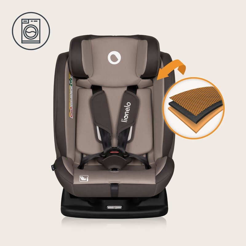 Scaun auto, Lionelo, Aart i-Size, Cu spatar inclinabil in 4 pozitii, Cu tetiera reglabila in 13 pozitii, 0-36 Kg, 40-150 cm, Cu centura siguranta in 3 puncte, Conform cu ECE R129/03, Bej Scaun auto, Lionelo, Aart i-Size, Cu spatar inclinabil in 4 pozitii, Cu tetiera reglabila in 13 pozitii, 0-36 Kg, 40-150 cm, Cu centura siguranta in 3 puncte, Conform cu ECE R129/03, Bej