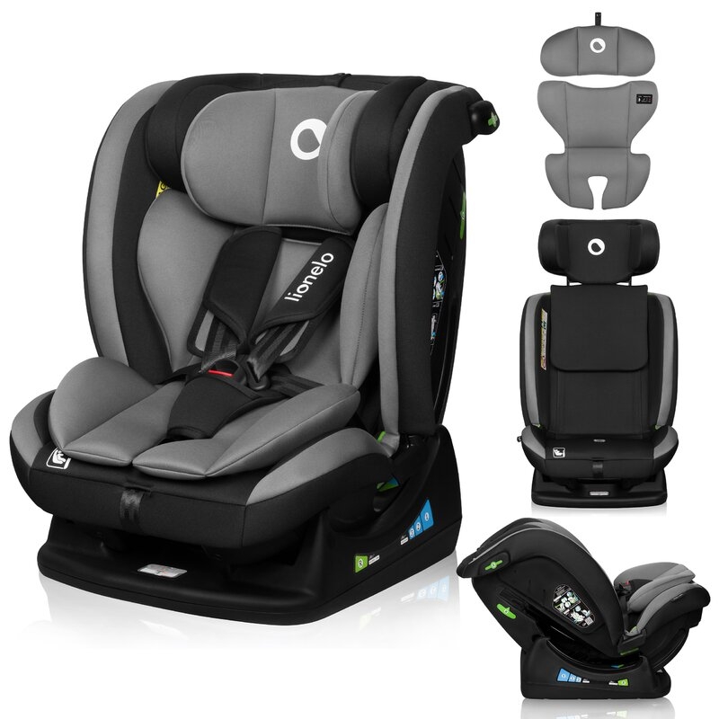 Scaun auto, Lionelo, Aart i-Size, Cu spatar inclinabil in 4 pozitii, Cu tetiera reglabila in 13 pozitii, 0-36 Kg, 40-150 cm, Cu centura siguranta in 3 puncte, Conform cu ECE R129/03, Gri Scaun auto, Lionelo, Aart i-Size, Cu spatar inclinabil in 4 pozitii, Cu tetiera reglabila in 13 pozitii, 0-36 Kg, 40-150 cm, Cu centura siguranta in 3 puncte, Conform cu ECE R129/03, Gri