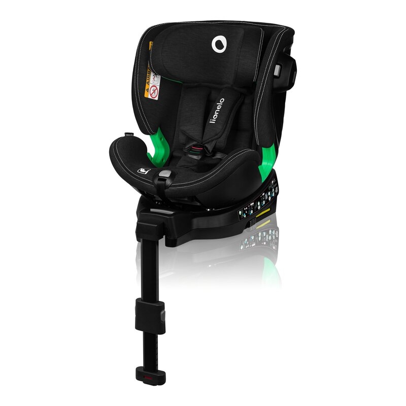 Scaun auto, Lionelo, Harmony i-Size, Rotire 360 grade, Protectie laterala, Cu spatar reglabil in 5 pozitii, Cu tetiera reglabila in 12 pozitii, 0-36 Kg, 40-150 cm, Cu Isofix, Husa din bambus, Conform cu ECE R129, Negru Scaun auto, Lionelo, Harmony i-Size, Rotire 360 grade, Protectie laterala, Cu spatar reglabil in 5 pozitii, Cu tetiera reglabila in 12 pozitii, 0-36 Kg, 40-150 cm, Cu Isofix, Husa din bambus, Conform cu ECE R129, Negru