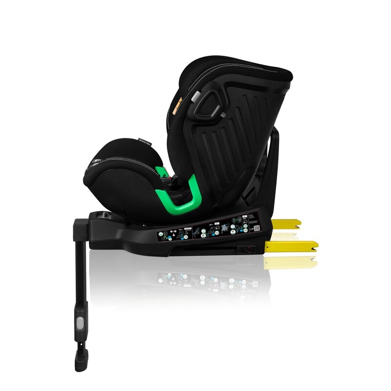 Scaun auto, Lionelo, Harmony i-Size, Rotire 360 grade, Protectie laterala, Cu spatar reglabil in 5 pozitii, Cu tetiera reglabila in 12 pozitii, 0-36 Kg, 40-150 cm, Cu Isofix, Husa din bambus, Conform cu ECE R129, Negru Scaun auto, Lionelo, Harmony i-Size, Rotire 360 grade, Protectie laterala, Cu spatar reglabil in 5 pozitii, Cu tetiera reglabila in 12 pozitii, 0-36 Kg, 40-150 cm, Cu Isofix, Husa din bambus, Conform cu ECE R129, Negru