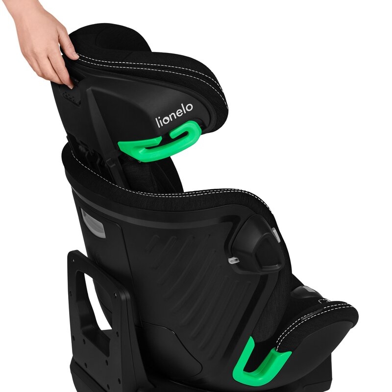Scaun auto, Lionelo, Harmony i-Size, Rotire 360 grade, Protectie laterala, Cu spatar reglabil in 5 pozitii, Cu tetiera reglabila in 12 pozitii, 0-36 Kg, 40-150 cm, Cu Isofix, Husa din bambus, Conform cu ECE R129, Negru Scaun auto, Lionelo, Harmony i-Size, Rotire 360 grade, Protectie laterala, Cu spatar reglabil in 5 pozitii, Cu tetiera reglabila in 12 pozitii, 0-36 Kg, 40-150 cm, Cu Isofix, Husa din bambus, Conform cu ECE R129, Negru