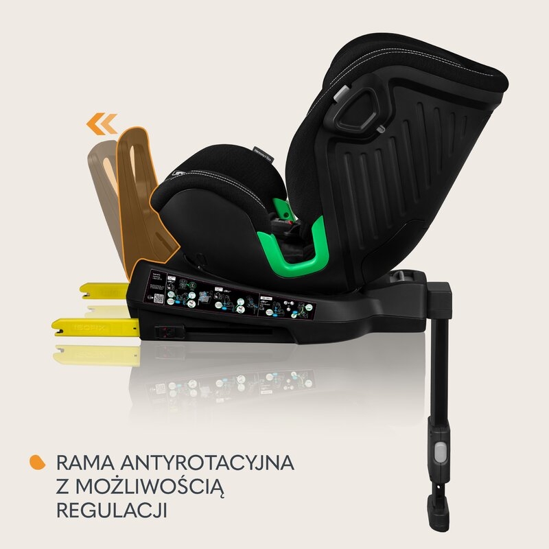 Scaun auto, Lionelo, Harmony i-Size, Rotire 360 grade, Protectie laterala, Cu spatar reglabil in 5 pozitii, Cu tetiera reglabila in 12 pozitii, 0-36 Kg, 40-150 cm, Cu Isofix, Husa din bambus, Conform cu ECE R129, Negru Scaun auto, Lionelo, Harmony i-Size, Rotire 360 grade, Protectie laterala, Cu spatar reglabil in 5 pozitii, Cu tetiera reglabila in 12 pozitii, 0-36 Kg, 40-150 cm, Cu Isofix, Husa din bambus, Conform cu ECE R129, Negru