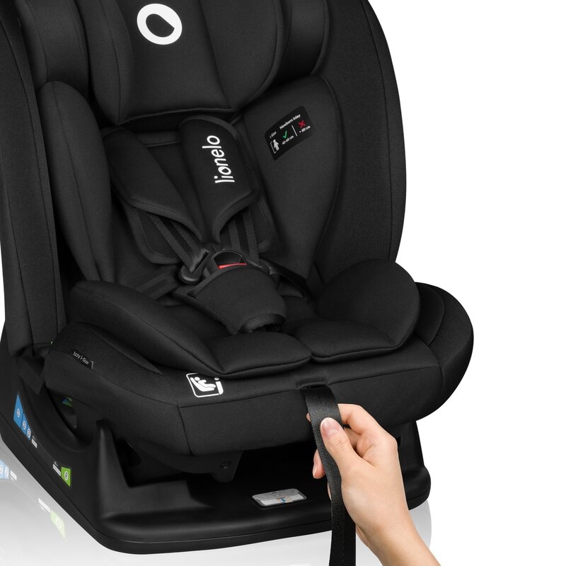 Scaun auto, Lionelo, i-Size Izzy, 0-36 Kg, 40-150 cm, Instalare cu centurile masinii, Protectie laterala, Ajustare spatar in 3 pozitii, Tetiera reglabila in 13 trepte, Conform cu R129, Negru Scaun auto, Lionelo, i-Size Izzy, 0-36 Kg, 40-150 cm, Instalare cu centurile masinii, Protectie laterala, Ajustare spatar in 3 pozitii, Tetiera reglabila in 13 trepte, Conform cu R129, Negru
