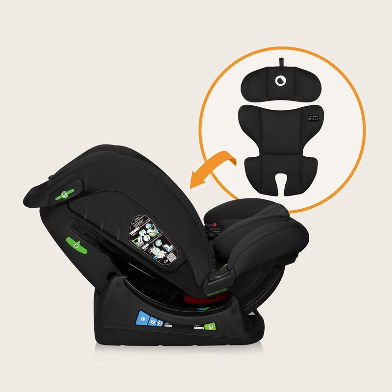 Scaun auto, Lionelo, i-Size Izzy, 0-36 Kg, 40-150 cm, Instalare cu centurile masinii, Protectie laterala, Ajustare spatar in 3 pozitii, Tetiera reglabila in 13 trepte, Conform cu R129, Negru Scaun auto, Lionelo, i-Size Izzy, 0-36 Kg, 40-150 cm, Instalare cu centurile masinii, Protectie laterala, Ajustare spatar in 3 pozitii, Tetiera reglabila in 13 trepte, Conform cu R129, Negru