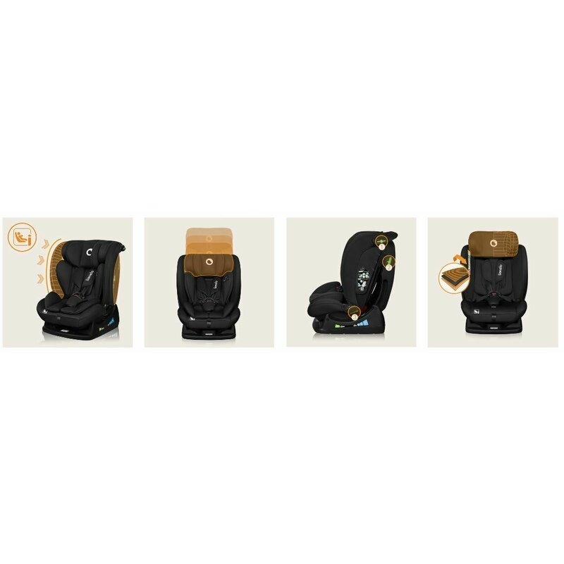 Scaun auto, Lionelo, i-Size Izzy, 0-36 Kg, 40-150 cm, Instalare cu centurile masinii, Protectie laterala, Ajustare spatar in 3 pozitii, Tetiera reglabila in 13 trepte, Conform cu R129, Negru Scaun auto, Lionelo, i-Size Izzy, 0-36 Kg, 40-150 cm, Instalare cu centurile masinii, Protectie laterala, Ajustare spatar in 3 pozitii, Tetiera reglabila in 13 trepte, Conform cu R129, Negru