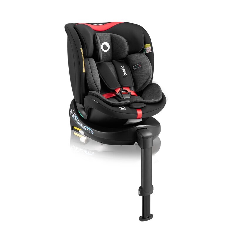 Scaun auto, Lionelo, i-Size Navy, 0-36 Kg, 40-150 cm, Cu isofix si picior de fixare, Protectie laterala, Rotire 360 grade, Ajustare spatar in 4 pozitii, Tetiera reglabila in 11 trepte, Conform cu R129, Negru/Rosu Scaun auto, Lionelo, i-Size Navy, 0-36 Kg, 40-150 cm, Cu isofix si picior de fixare, Protectie laterala, Rotire 360 grade, Ajustare spatar in 4 pozitii, Tetiera reglabila in 11 trepte, Conform cu R129, Negru/Rosu