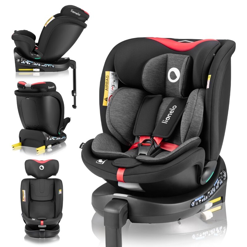 Scaun auto, Lionelo, i-Size Navy, 0-36 Kg, 40-150 cm, Cu isofix si picior de fixare, Protectie laterala, Rotire 360 grade, Ajustare spatar in 4 pozitii, Tetiera reglabila in 11 trepte, Conform cu R129, Negru/Rosu Scaun auto, Lionelo, i-Size Navy, 0-36 Kg, 40-150 cm, Cu isofix si picior de fixare, Protectie laterala, Rotire 360 grade, Ajustare spatar in 4 pozitii, Tetiera reglabila in 11 trepte, Conform cu R129, Negru/Rosu