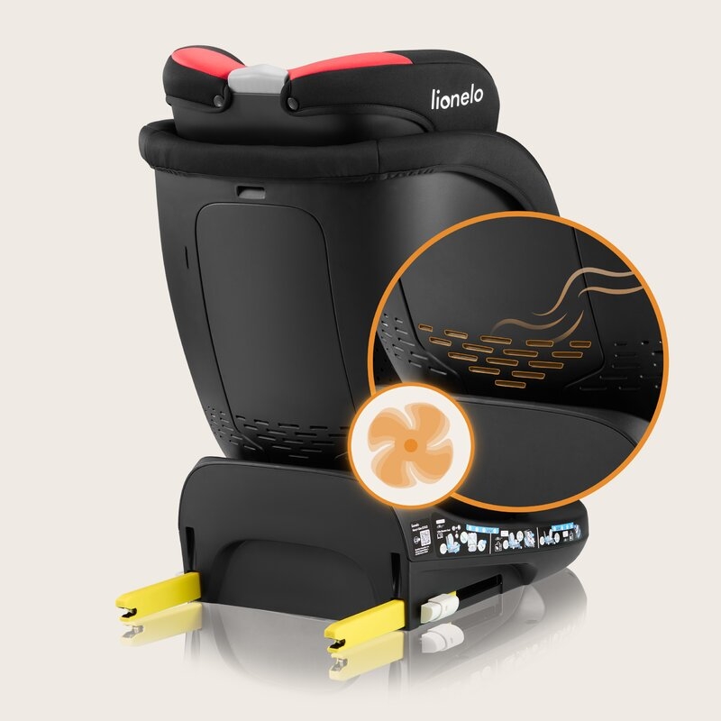 Scaun auto, Lionelo, i-Size Navy, 0-36 Kg, 40-150 cm, Cu isofix si picior de fixare, Protectie laterala, Rotire 360 grade, Ajustare spatar in 4 pozitii, Tetiera reglabila in 11 trepte, Conform cu R129, Negru/Rosu Scaun auto, Lionelo, i-Size Navy, 0-36 Kg, 40-150 cm, Cu isofix si picior de fixare, Protectie laterala, Rotire 360 grade, Ajustare spatar in 4 pozitii, Tetiera reglabila in 11 trepte, Conform cu R129, Negru/Rosu