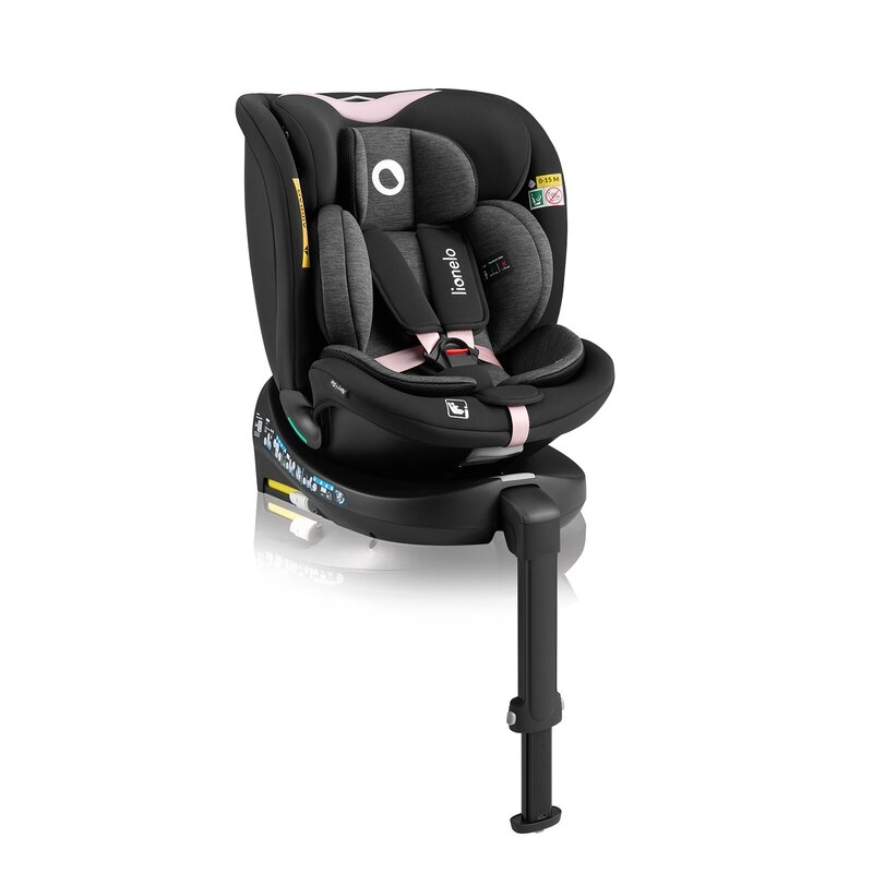 Scaun auto, Lionelo, i-Size Navy, 0-36 Kg, 40-150 cm, Cu isofix si picior de fixare, Protectie laterala, Rotire 360 grade, Ajustare spatar in 4 pozitii, Tetiera reglabila in 11 trepte, Conform cu R129, Negru/Roz Scaun auto, Lionelo, i-Size Navy, 0-36 Kg, 40-150 cm, Cu isofix si picior de fixare, Protectie laterala, Rotire 360 grade, Ajustare spatar in 4 pozitii, Tetiera reglabila in 11 trepte, Conform cu R129, Negru/Roz