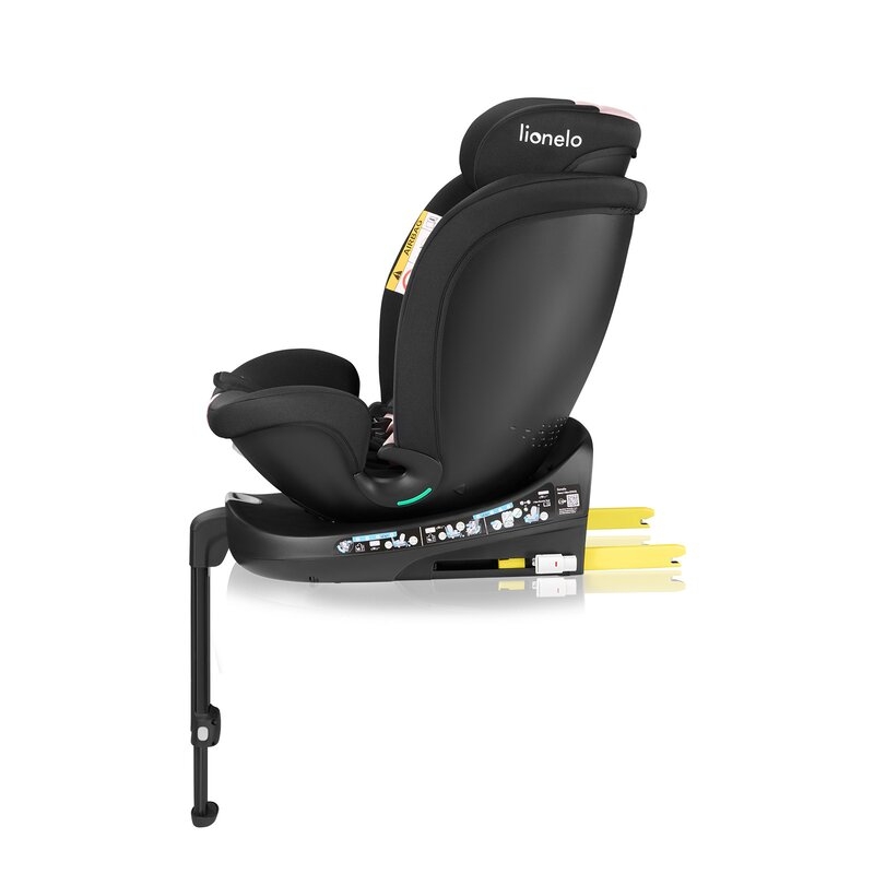 Scaun auto, Lionelo, i-Size Navy, 0-36 Kg, 40-150 cm, Cu isofix si picior de fixare, Protectie laterala, Rotire 360 grade, Ajustare spatar in 4 pozitii, Tetiera reglabila in 11 trepte, Conform cu R129, Negru/Roz Scaun auto, Lionelo, i-Size Navy, 0-36 Kg, 40-150 cm, Cu isofix si picior de fixare, Protectie laterala, Rotire 360 grade, Ajustare spatar in 4 pozitii, Tetiera reglabila in 11 trepte, Conform cu R129, Negru/Roz