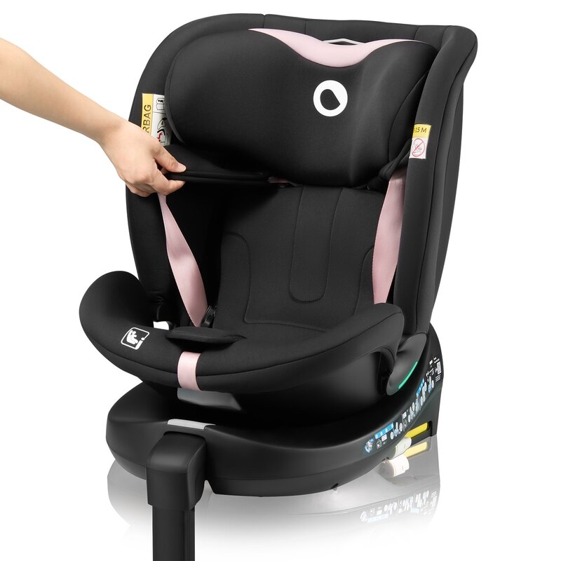 Scaun auto, Lionelo, i-Size Navy, 0-36 Kg, 40-150 cm, Cu isofix si picior de fixare, Protectie laterala, Rotire 360 grade, Ajustare spatar in 4 pozitii, Tetiera reglabila in 11 trepte, Conform cu R129, Negru/Roz Scaun auto, Lionelo, i-Size Navy, 0-36 Kg, 40-150 cm, Cu isofix si picior de fixare, Protectie laterala, Rotire 360 grade, Ajustare spatar in 4 pozitii, Tetiera reglabila in 11 trepte, Conform cu R129, Negru/Roz