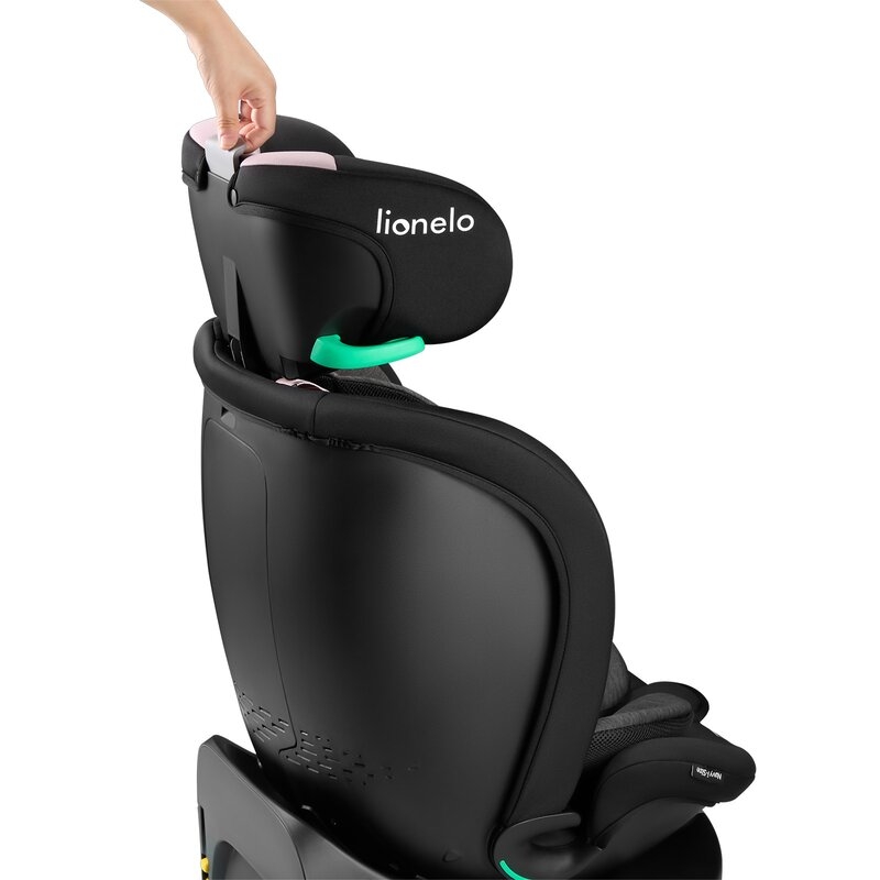 Scaun auto, Lionelo, i-Size Navy, 0-36 Kg, 40-150 cm, Cu isofix si picior de fixare, Protectie laterala, Rotire 360 grade, Ajustare spatar in 4 pozitii, Tetiera reglabila in 11 trepte, Conform cu R129, Negru/Roz Scaun auto, Lionelo, i-Size Navy, 0-36 Kg, 40-150 cm, Cu isofix si picior de fixare, Protectie laterala, Rotire 360 grade, Ajustare spatar in 4 pozitii, Tetiera reglabila in 11 trepte, Conform cu R129, Negru/Roz