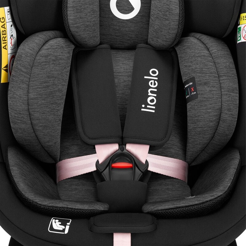Scaun auto, Lionelo, i-Size Navy, 0-36 Kg, 40-150 cm, Cu isofix si picior de fixare, Protectie laterala, Rotire 360 grade, Ajustare spatar in 4 pozitii, Tetiera reglabila in 11 trepte, Conform cu R129, Negru/Roz Scaun auto, Lionelo, i-Size Navy, 0-36 Kg, 40-150 cm, Cu isofix si picior de fixare, Protectie laterala, Rotire 360 grade, Ajustare spatar in 4 pozitii, Tetiera reglabila in 11 trepte, Conform cu R129, Negru/Roz